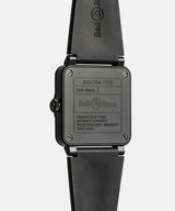 Men's watch / unisex  BELL & ROSS, BR 03 Phantom / 41mm, SKU: BR03A-PH-CE/SRB | watchapproach.com