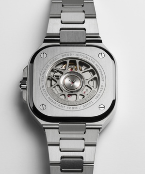 Men's watch / unisex  BELL & ROSS, BR 05 GMT / 41mm, SKU: BR05G-SI-ST/SST | watchapproach.com