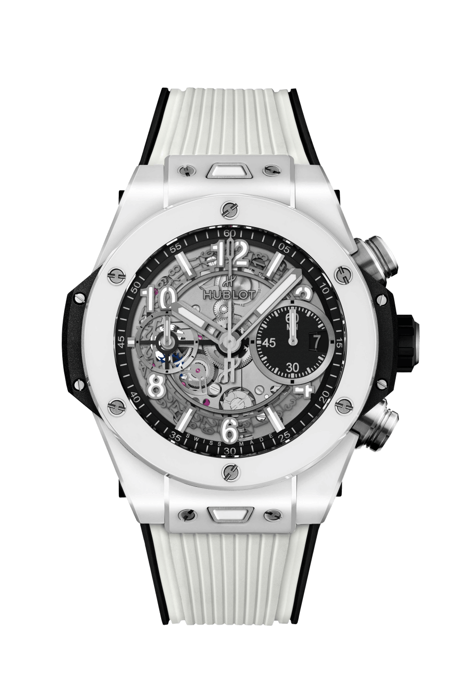 Men's watch / unisex  HUBLOT, Big Bang Unico White Ceramic / 42mm, SKU: 441.HX.1171.RX | watchapproach.com