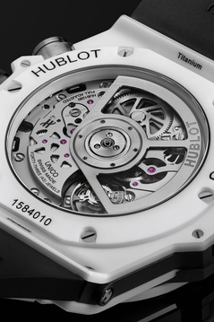 Men's watch / unisex  HUBLOT, Big Bang Unico White Ceramic / 44mm, SKU: 421.HX.1170.RX | watchapproach.com