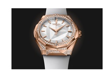 Men's watch / unisex  HUBLOT, Classic Fusion Orlinski King Gold White Alternative Pave / 40mm, SKU: 550.OS.2200.RW.1804.ORL20 | watchapproach.com