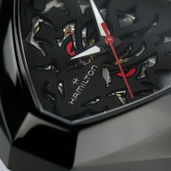 Men's watch / unisex  HAMILTON, Ventura Elvis80 Skeleton Auto / 42,5mm x 44,6mm, SKU: H24535332 | watchapproach.com