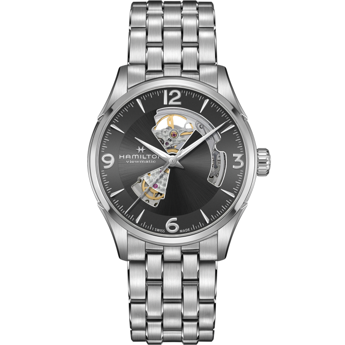 Men's watch / unisex  HAMILTON, Jazzmaster Open Heart Auto / 42mm, SKU: H32705181 | watchapproach.com