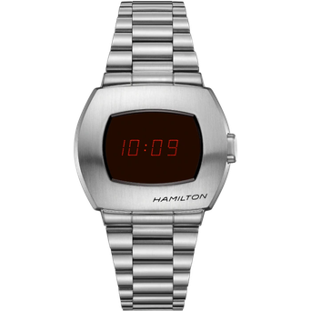 Men's watch / unisex  HAMILTON, American Classic PSR Digital Quartz / 40.8mm x 34.7mm, SKU: H52414130 | watchapproach.com
