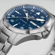 Men's watch / unisex  HAMILTON, Khaki Aviation Pilot Day Date Auto / 42mm, SKU: H64635140 | watchapproach.com