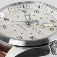 Men's watch / unisex  HAMILTON, Khaki Aviation Pilot Day Date Auto / 42mm, SKU: H64635550 | watchapproach.com