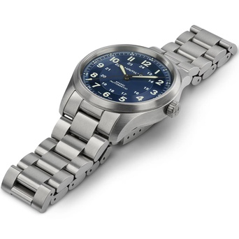 Men's watch / unisex  HAMILTON, Khaki Field Titanium Auto / 38mm, SKU: H70205140 | watchapproach.com