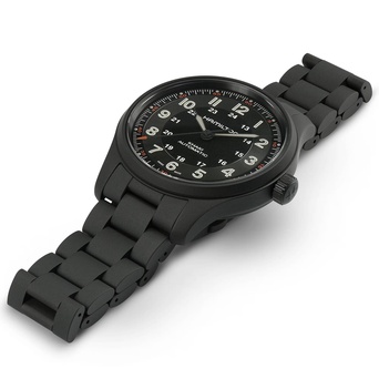 Men's watch / unisex  HAMILTON, Khaki Field Titanium Auto / 42mm, SKU: H70665130 | watchapproach.com