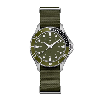 Men's watch / unisex  HAMILTON, Khaki Navy Scuba Quartz / 37mm, SKU: H82241961 | watchapproach.com