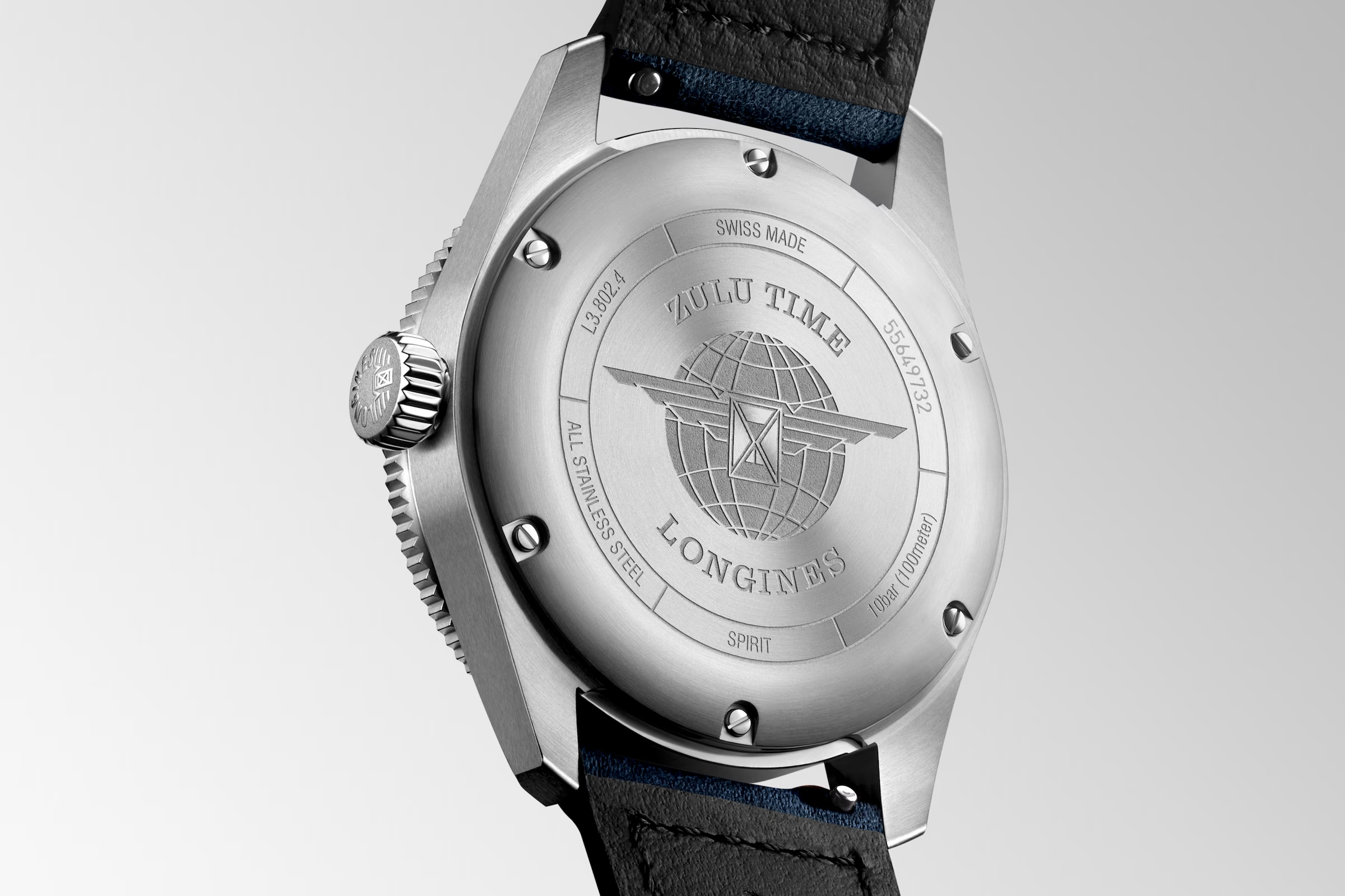 Men's watch / unisex  LONGINES, Spirit Zulu Time / 39mm, SKU: L3.802.4.93.2 | watchapproach.com