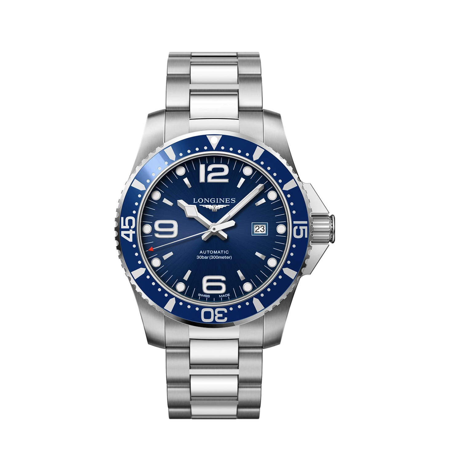 Men's watch / unisex  LONGINES, HydroConquest / 44mm, SKU: L3.841.4.96.6 | watchapproach.com