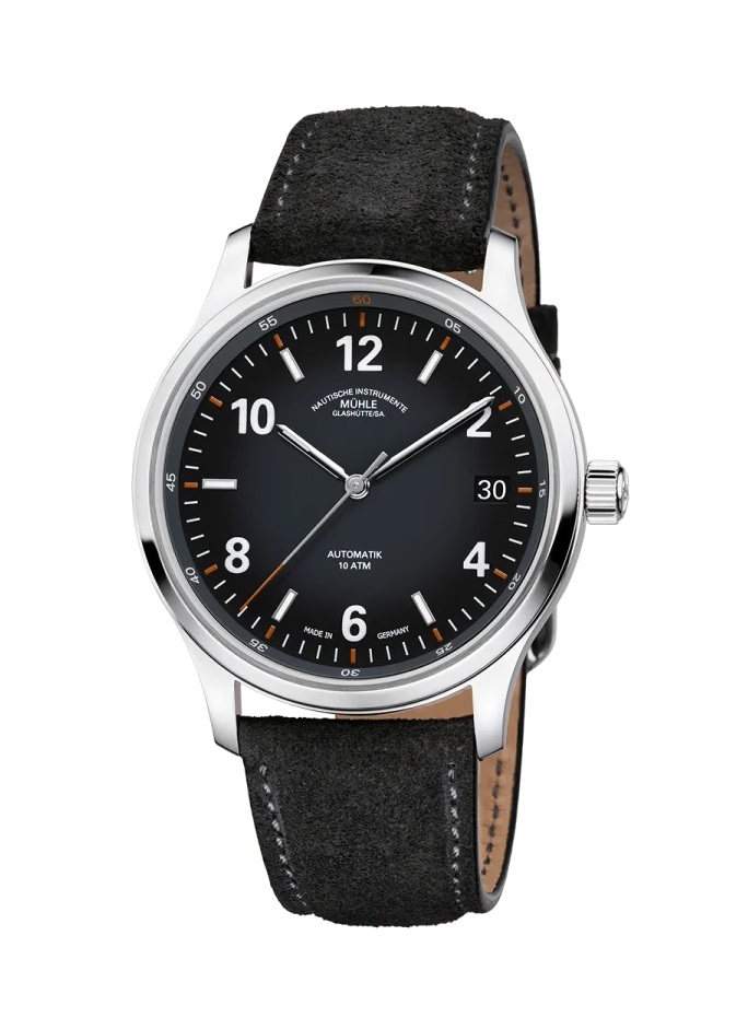 Men's watch / unisex  MÜHLE-GLASHÜTTE, Lunova Date / 42.3mm, SKU: M1-43-16-LB-V | watchapproach.com