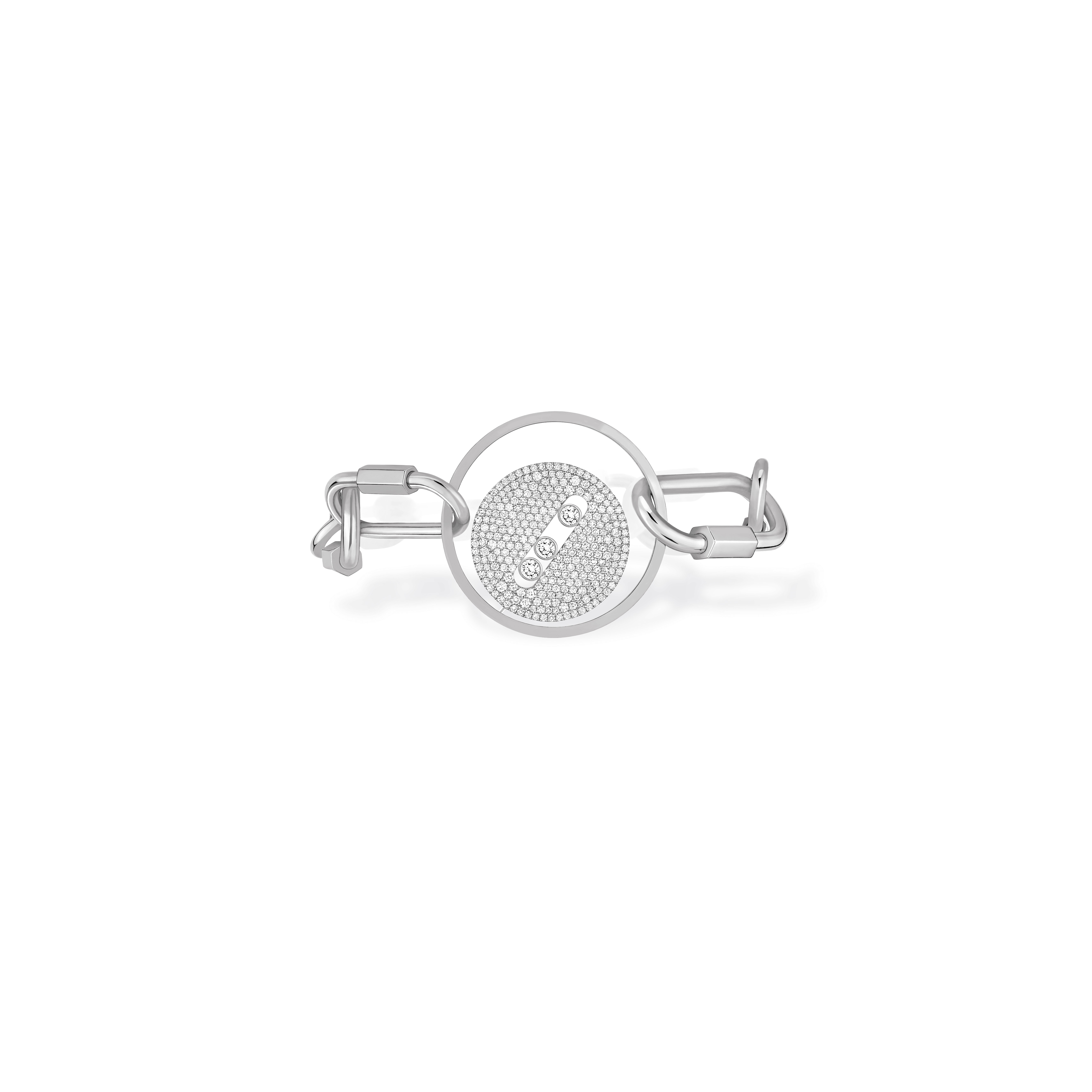 Women Jewellery  MESSIKA, Lucky Move Carabiner, SKU: 10136-WG | watchapproach.com