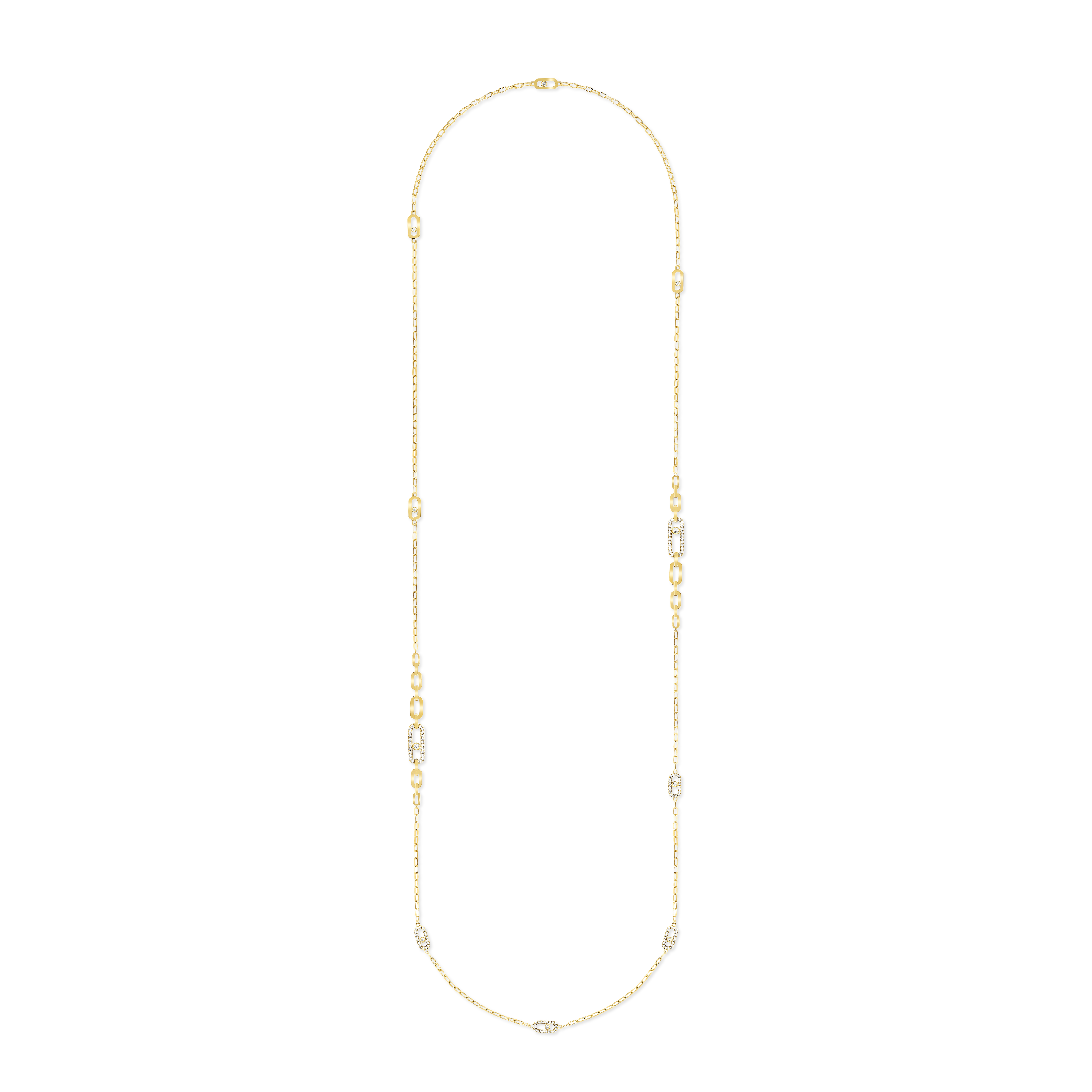 Women Jewellery  MESSIKA, Move Uno Long Necklace, SKU: 07170-YG | watchapproach.com
