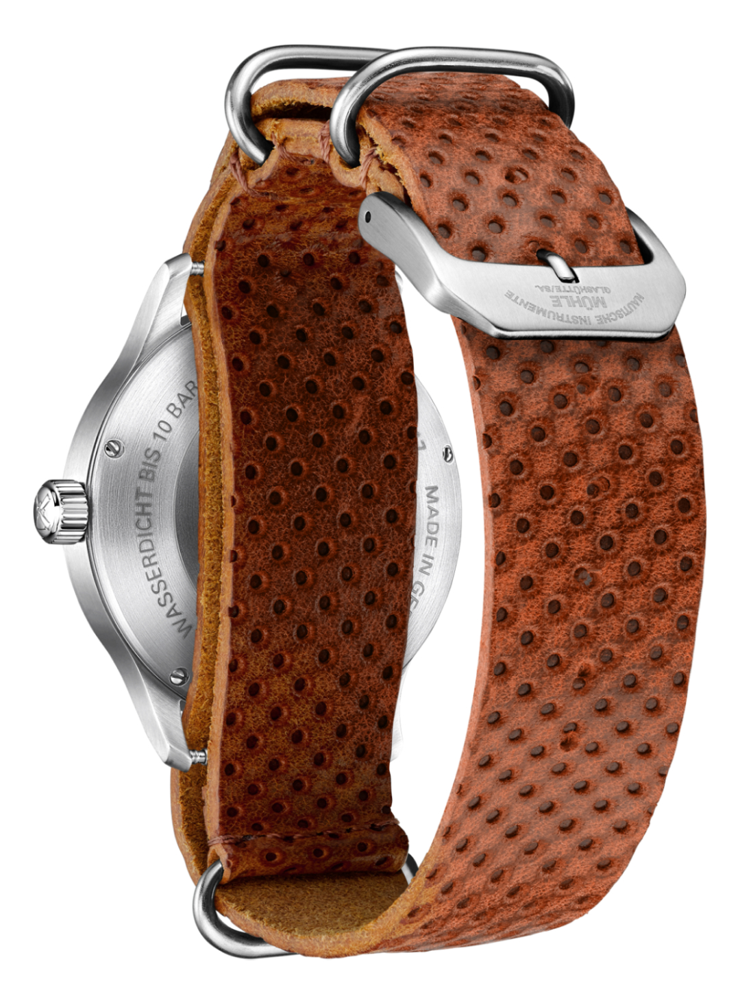 Men's watch / unisex  MÜHLE-GLASHÜTTE, Panova Grey / 40mm, SKU: M1-40-75-LB-I | watchapproach.com