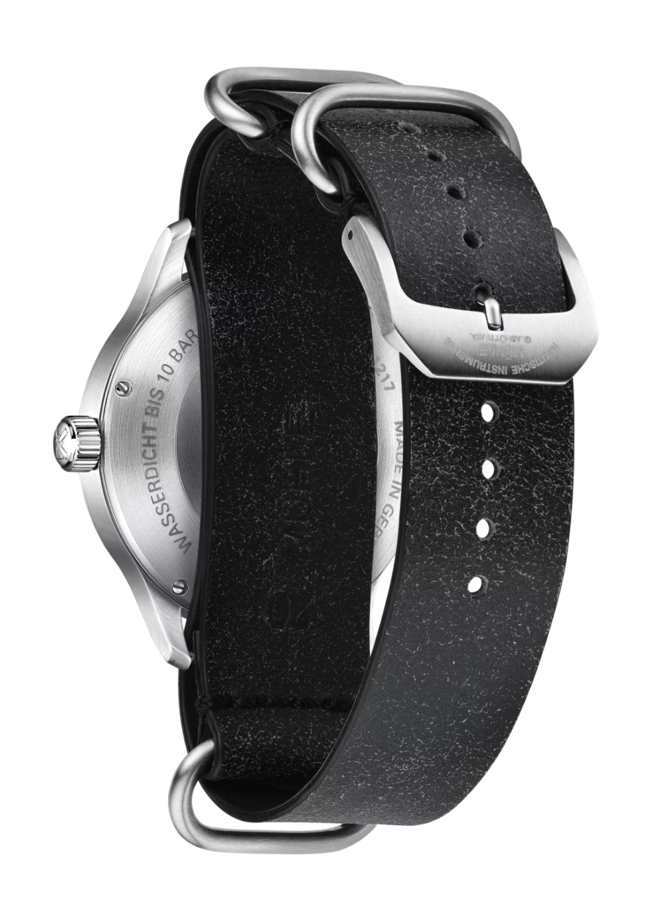 Men's watch / unisex  MÜHLE-GLASHÜTTE, Panova Grey / 40mm, SKU: M1-40-75-LB-III | watchapproach.com