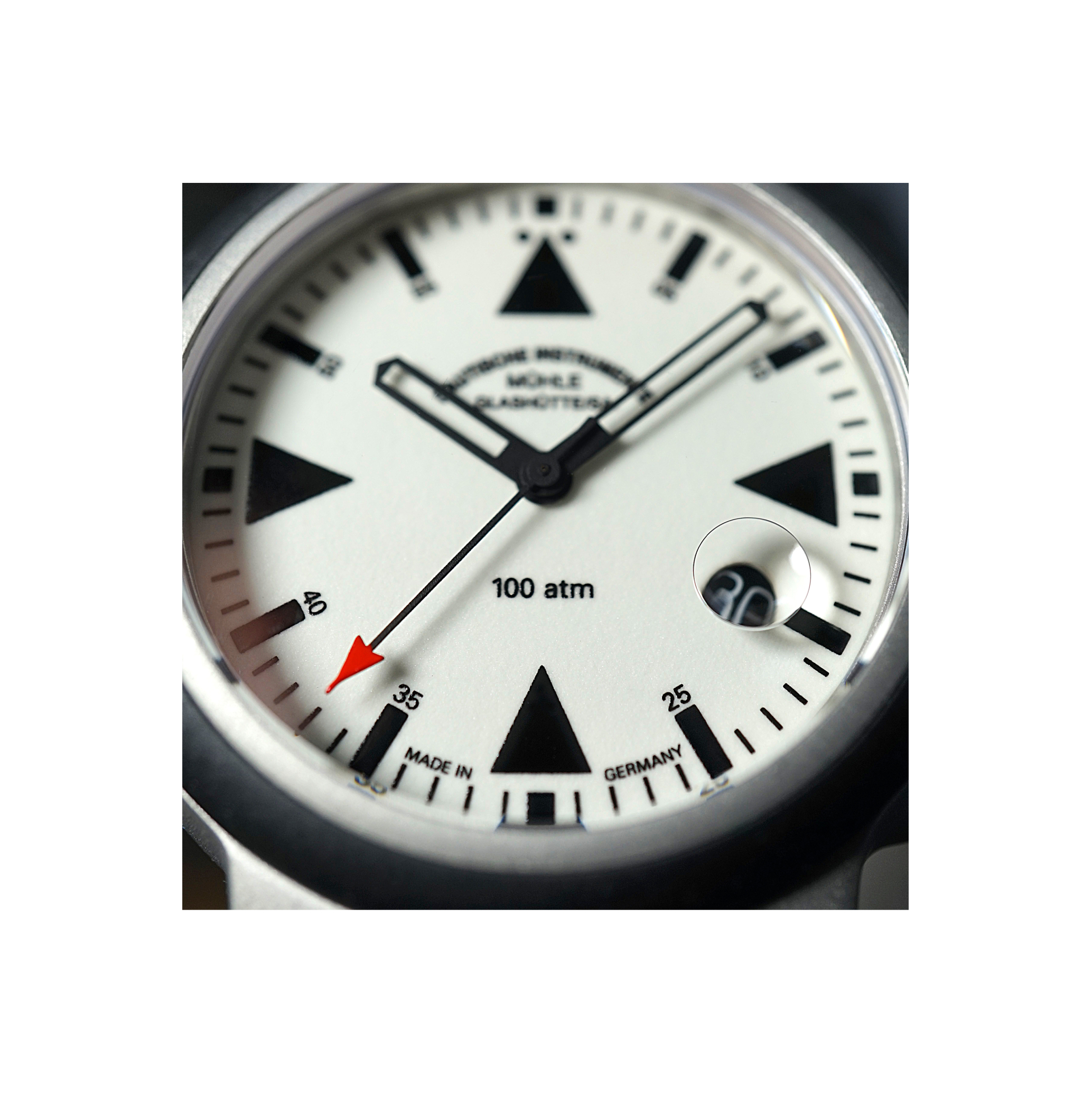 Men's watch / unisex  MÜHLE-GLASHÜTTE, S.A.R. Rescue-Timer / 42 mm, SKU: M1-41-08-MB | watchapproach.com