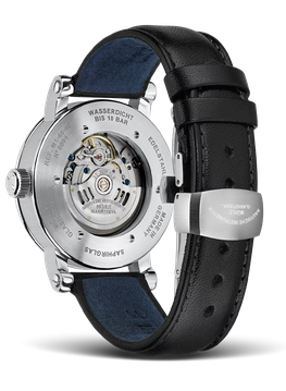 Men's watch / unisex  MÜHLE-GLASHÜTTE, Teutonia IV Small Second / 41 mm, SKU: M1-44-43-LB | watchapproach.com