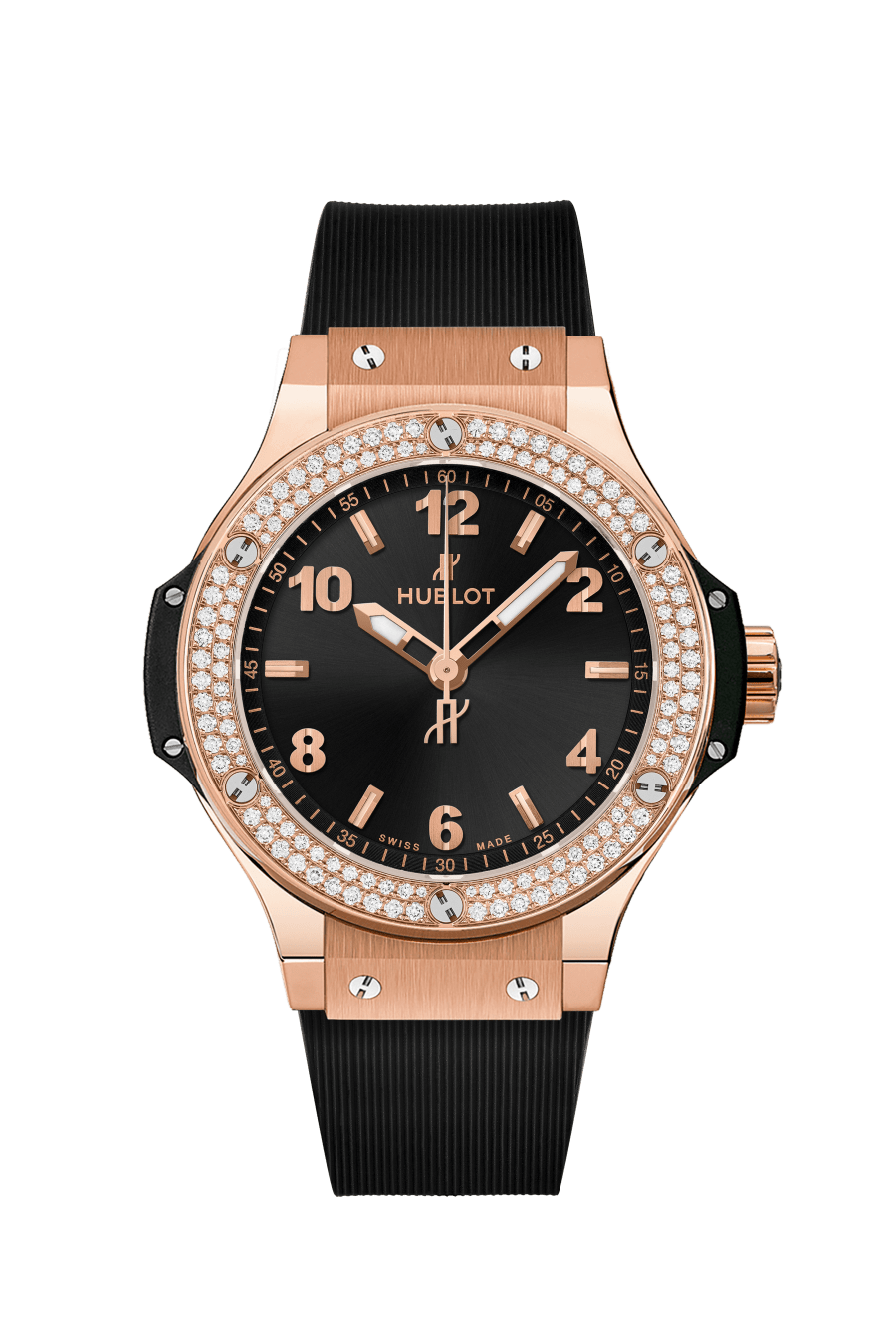 Men's watch / unisex  HUBLOT, Big Bang Gold Diamonds / 38mm, SKU: 361.PX.1280.RX.1104 | watchapproach.com