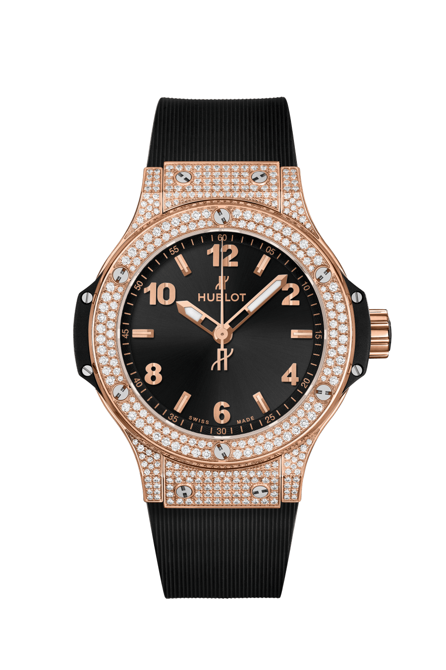 Men's watch / unisex  HUBLOT, Big Bang Gold Pave / 38mm, SKU: 361.PX.1280.RX.1704 | watchapproach.com