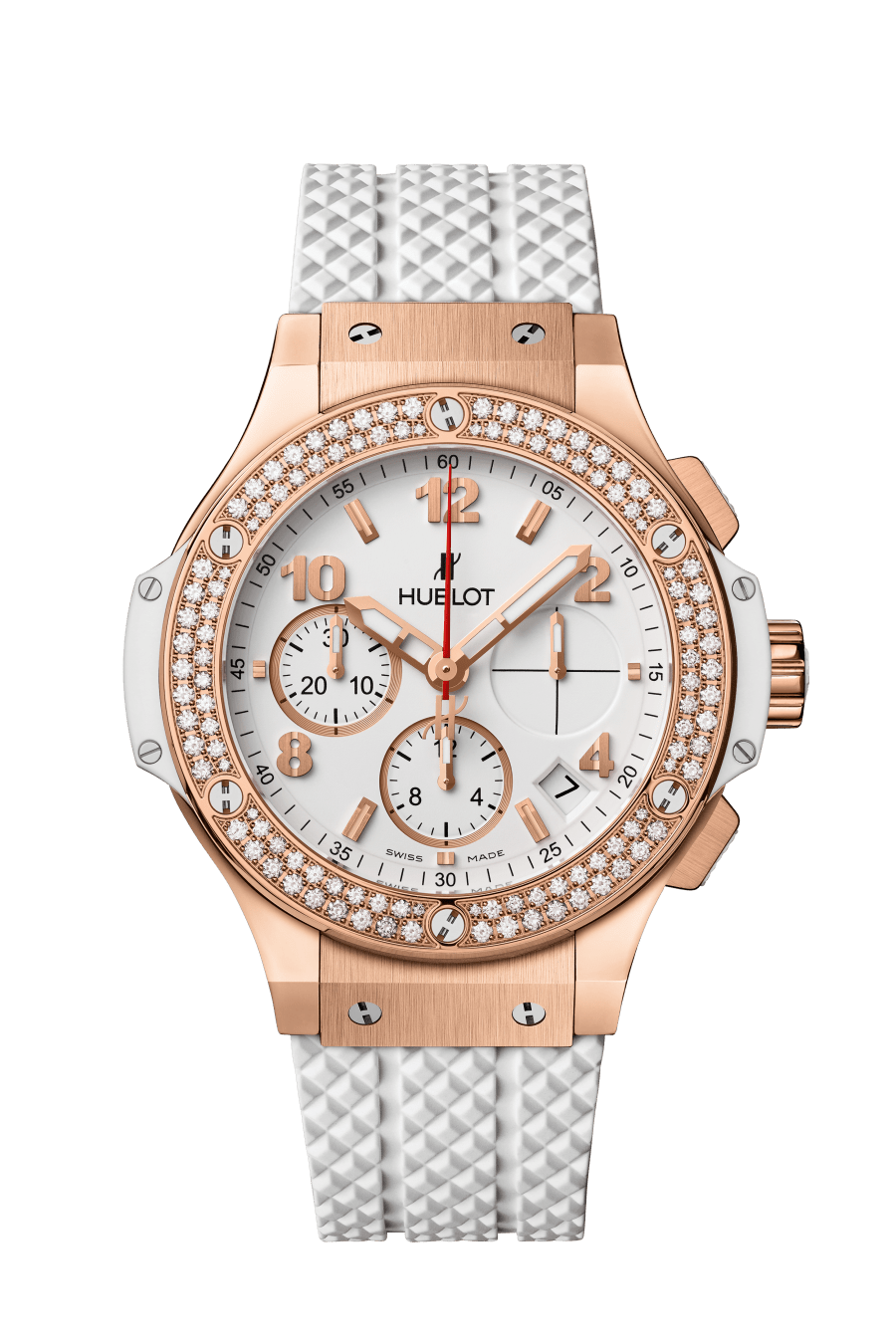 Men's watch / unisex  HUBLOT, Big Bang Gold White Diamonds / 41mm, SKU: 341.PE.230.RW.114 | watchapproach.com