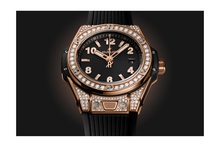 Ladies' watch  HUBLOT, Big Bang One Click King Gold Pave / 33mm, SKU: 485.OX.1180.RX.1604 | watchapproach.com