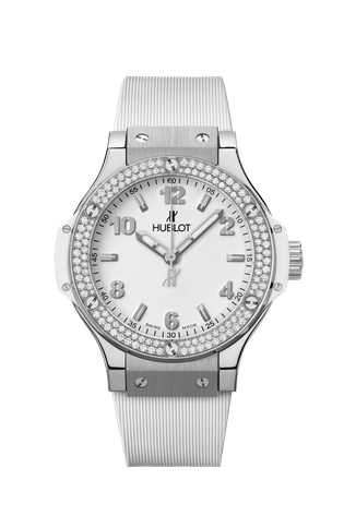 Ladies' watch  HUBLOT, Big Bang Steel White Diamonds / 38mm, SKU: 361.SE.2010.RW.1104 | watchapproach.com