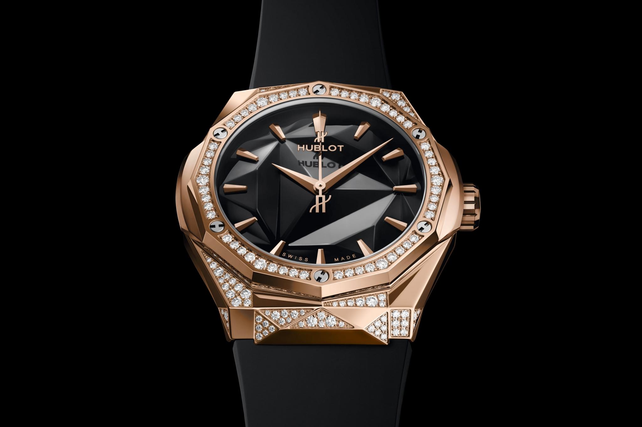 Men's watch / unisex  HUBLOT, Classic Fusion Orlinski King Gold Alternative Pave / 40mm, SKU: 550.OS.1800.RX.1804.ORL19 | watchapproach.com
