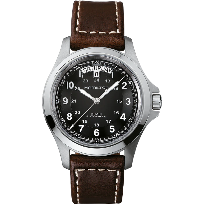 Men's watch / unisex  HAMILTON, Khaki Field King Auto /40mm, SKU: H64455533 | watchapproach.com