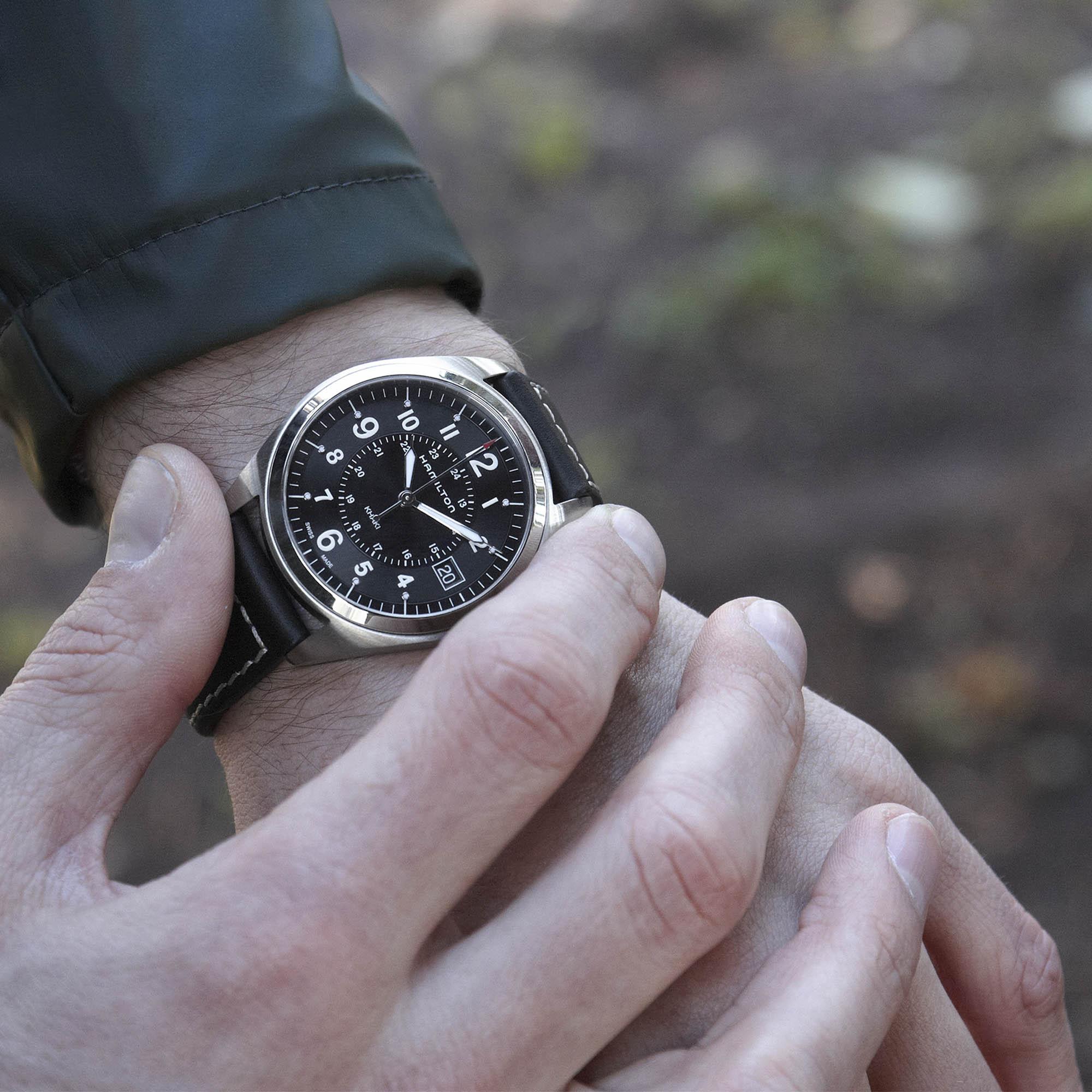 Men's watch / unisex  HAMILTON, Khaki Field Quartz / 40mm, SKU: H68551733 | watchapproach.com
