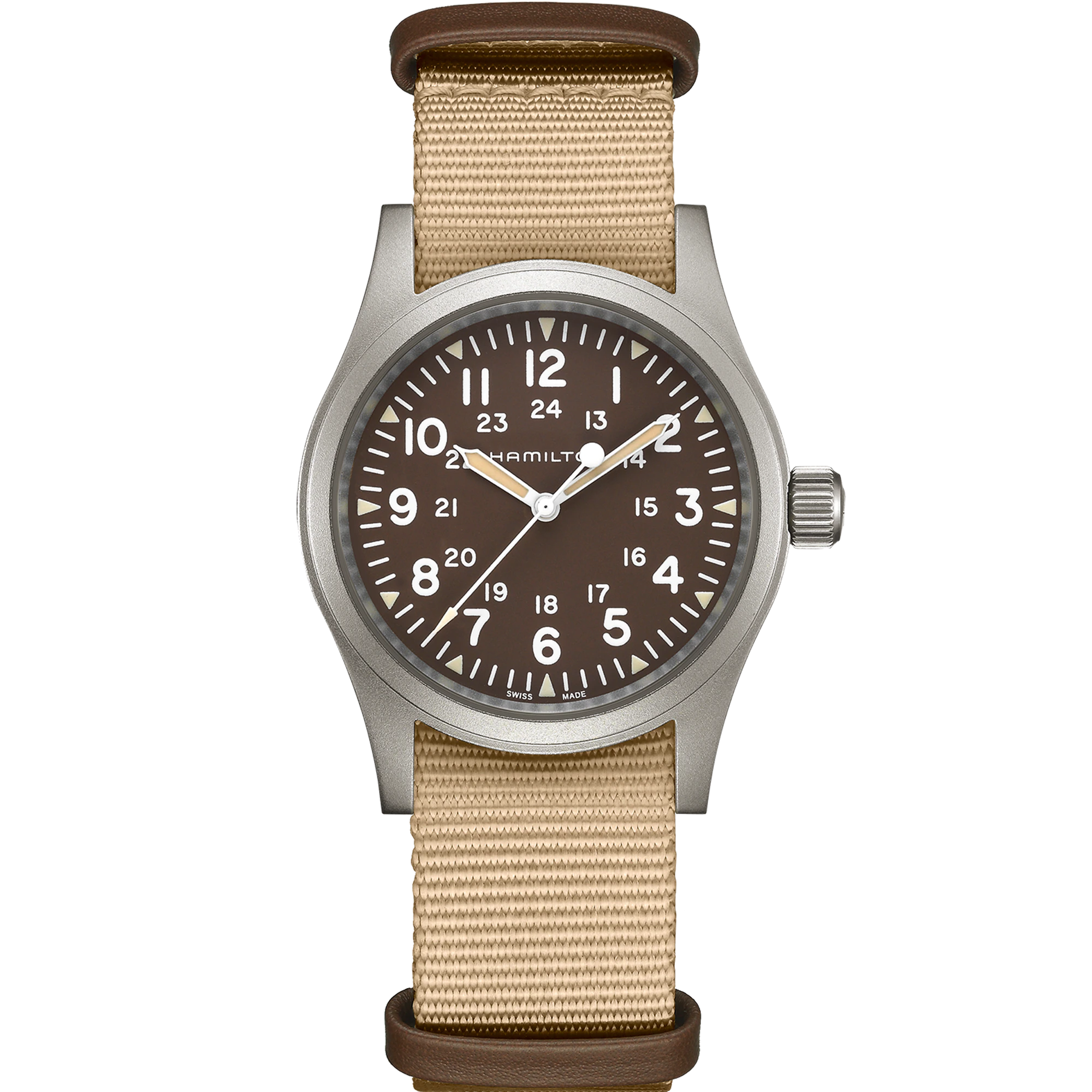 Men's watch / unisex  HAMILTON, Khaki Field Mechanical / 38mm, SKU: H69439901 | watchapproach.com