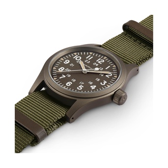 Men's watch / unisex  HAMILTON, Khaki Field Mechanical / 38mm, SKU: H69449961 | watchapproach.com