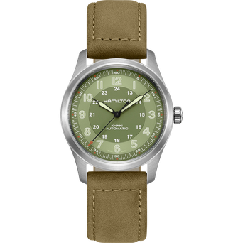 Men's watch / unisex  HAMILTON, Khaki Field Titanium Auto / 38mm, SKU: H70205860 | watchapproach.com