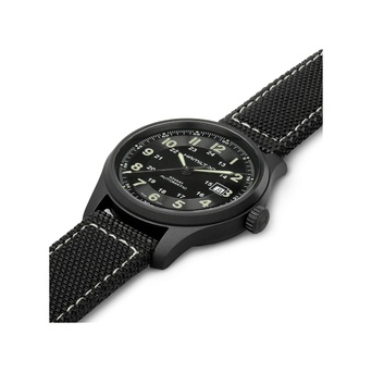 Men's watch / unisex  HAMILTON, Khaki Field Titanium Auto / 42mm, SKU: H70575733 | watchapproach.com