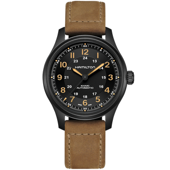 Men's watch / unisex  HAMILTON, Khaki Field Titanium Auto / 42mm, SKU: H70665533 | watchapproach.com