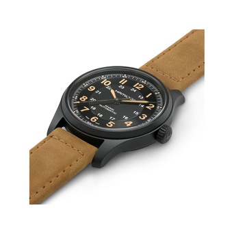 Men's watch / unisex  HAMILTON, Khaki Field Titanium Auto / 42mm, SKU: H70665533 | watchapproach.com