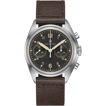 Men's watch / unisex  HAMILTON, Khaki Aviation Pioneer Mechanical Chrono / 40mm, SKU: H76409530 | watchapproach.com