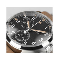 Men's watch / unisex  HAMILTON, Khaki Aviation Pilot Pioneer Chrono Quartz / 41mm, SKU: H76522531 | watchapproach.com
