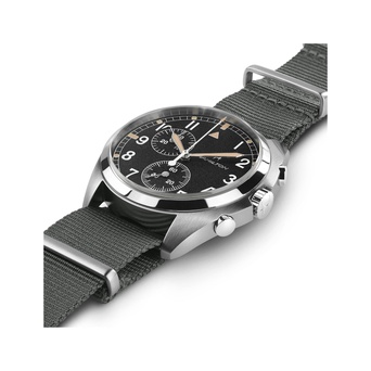Men's watch / unisex  HAMILTON, Khaki Aviation Pilot Pioneer Chrono Quartz / 41mm, SKU: H76522931 | watchapproach.com