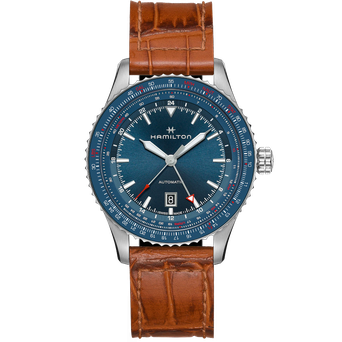 Men's watch / unisex  HAMILTON, Khaki Aviation Converter Auto GMT / 44mm, SKU: H76715540 | watchapproach.com