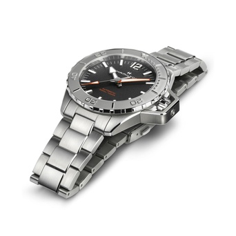 Men's watch / unisex  HAMILTON, Khaki Navy Frogman Auto / 46mm, SKU: H77815130 | watchapproach.com