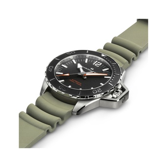 Men's watch / unisex  HAMILTON, Khaki Navy Frogman Auto / 46mm, SKU: H77825331 | watchapproach.com