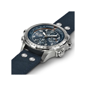 Men's watch / unisex  HAMILTON, Khaki Aviation X-Wind Auto Chrono / 45mm, SKU: H77906940 | watchapproach.com