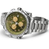 Men's watch / unisex  HAMILTON, Khaki Aviation X-Wind GMT Chrono Quartz / 46mm, SKU: H77932160 | watchapproach.com