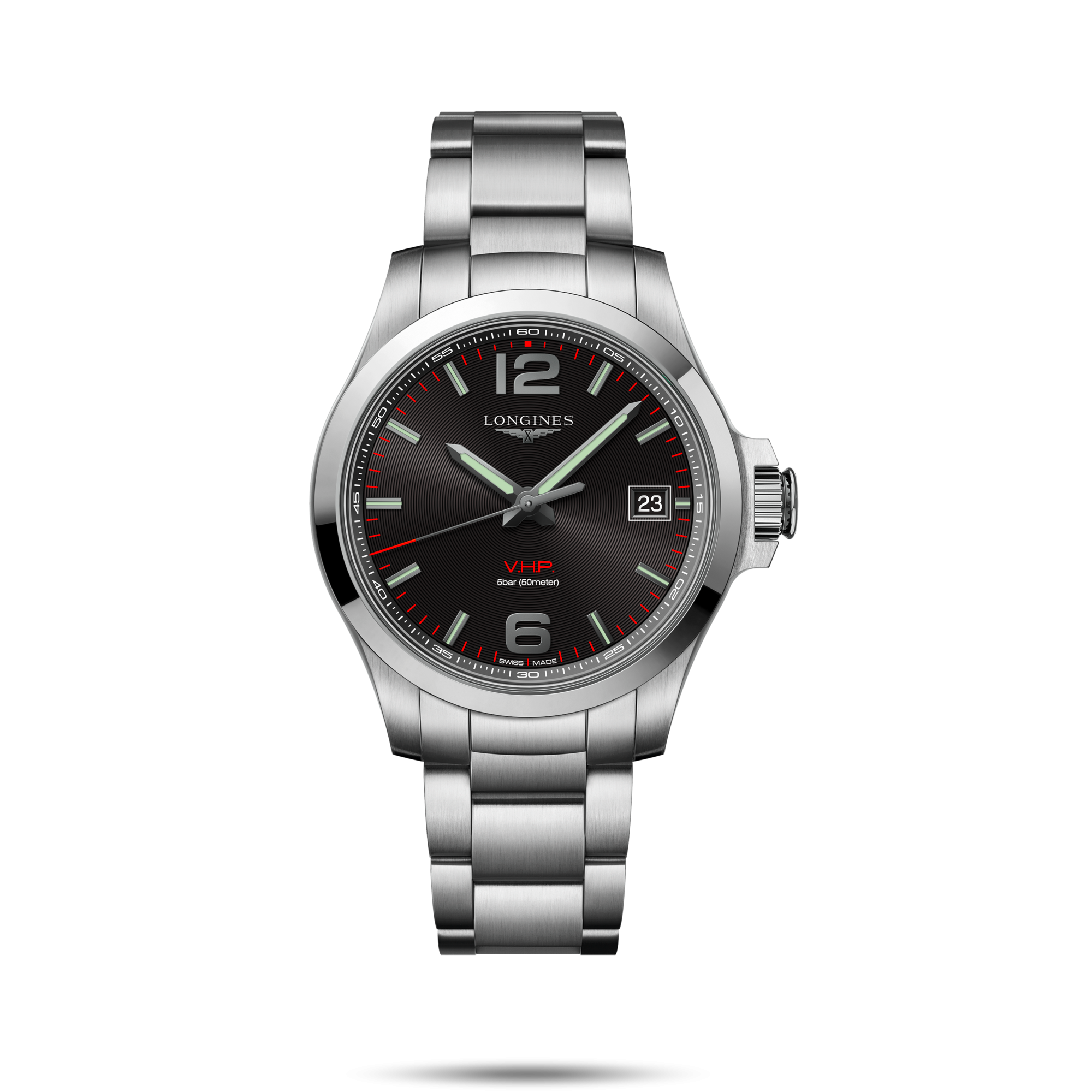 Men's watch / unisex  LONGINES, Conquest V.H.P. / 41mm, SKU: L3.716.4.56.6 | watchapproach.com