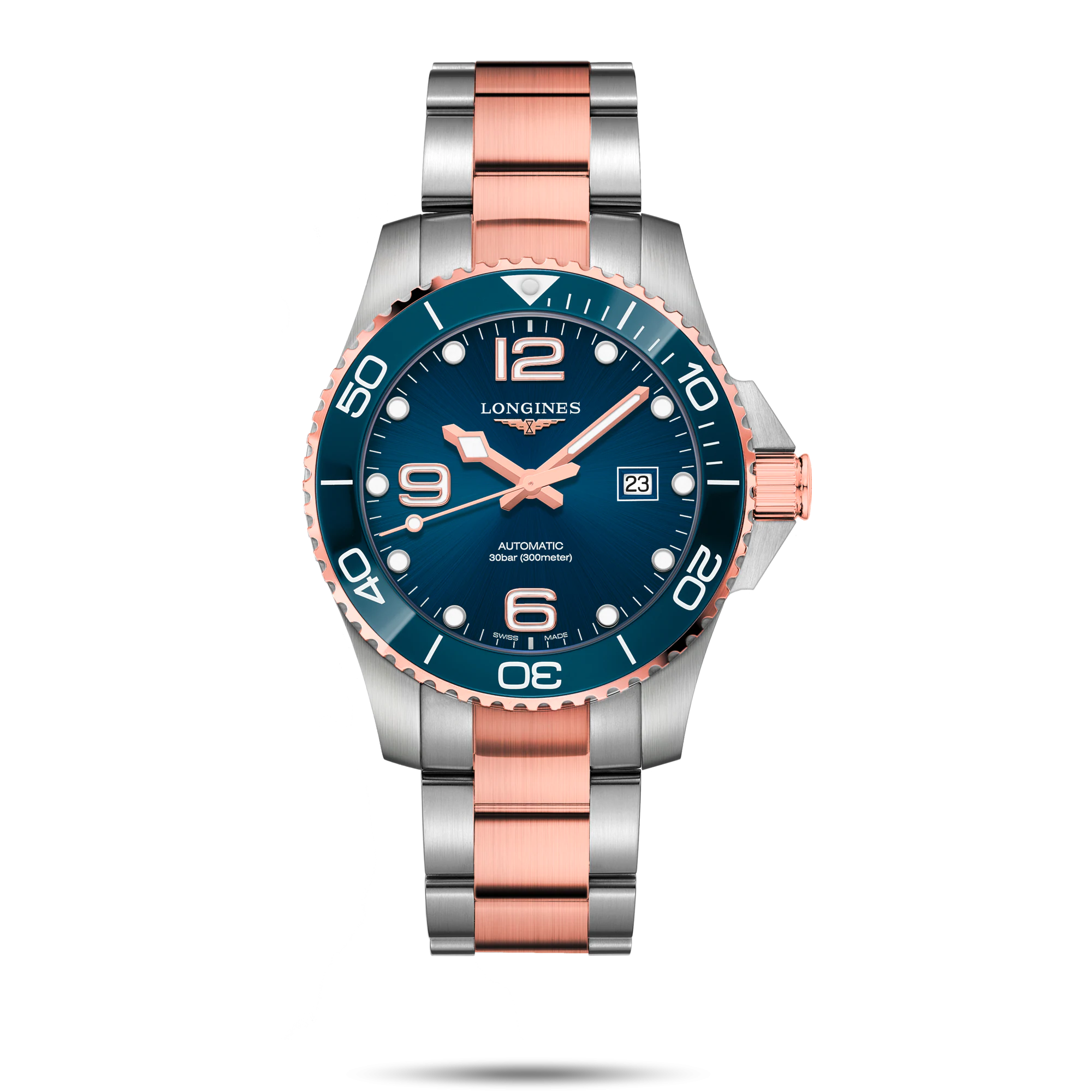 Men's watch / unisex  LONGINES, HydroСonquest / 43mm, SKU: L3.782.3.98.7 | watchapproach.com