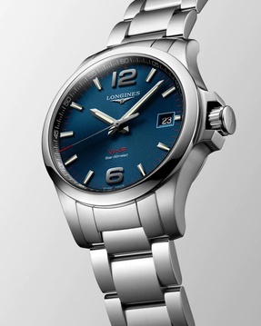 Men's watch / unisex  LONGINES, Conquest V.H.P. / 41mm, SKU: L3.716.4.96.6 | watchapproach.com