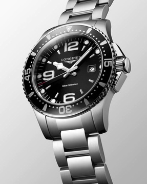 Men's watch / unisex  LONGINES, HydroConquest / 39mm, SKU: L3.730.4.56.6 | watchapproach.com