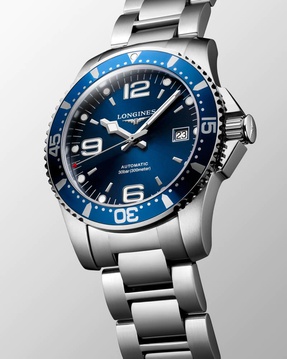 Men's watch / unisex  LONGINES, HydroConquest / 41mm, SKU: L3.742.4.96.6 | watchapproach.com