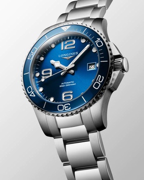 Men's watch / unisex  LONGINES, HydroСonquest / 39mm, SKU: L3.780.4.96.6 | watchapproach.com